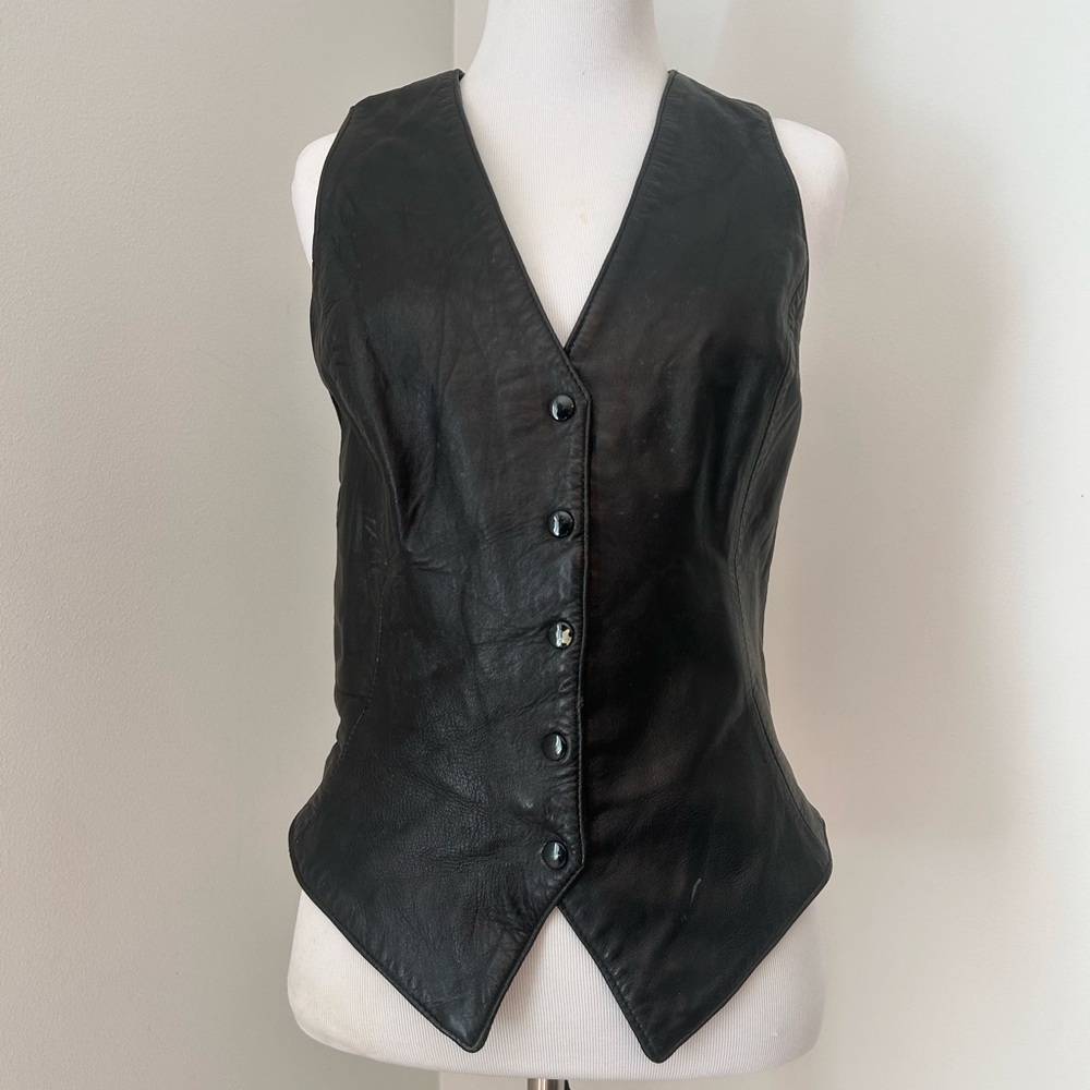 FIRENZE Santa Barbara, genuine, leather size medium vest.